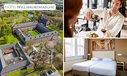 Overnachting(en) voor 2 + ontbijt + hoofdgerecht Fletcher's à la carte in Deurne