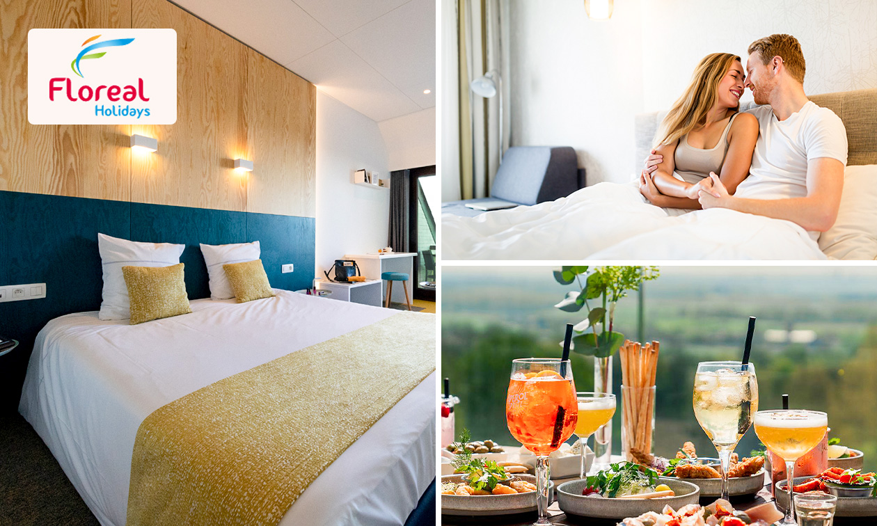 Nuit pour 2 + petit-déjeuner + 2 cocktails ou mocktails + check-out tardif près de Tournai