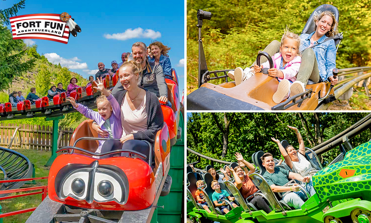 Entrée au parc d'attractions FORT FUN