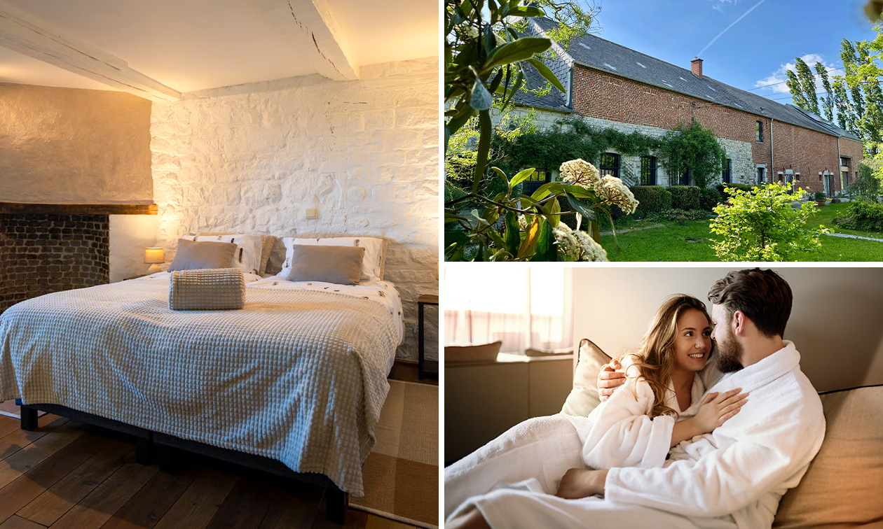 Nuit(s) pour 2 ou 4 + check-out tardif + évtl. petit-déjeuner et plus près de Charleroi