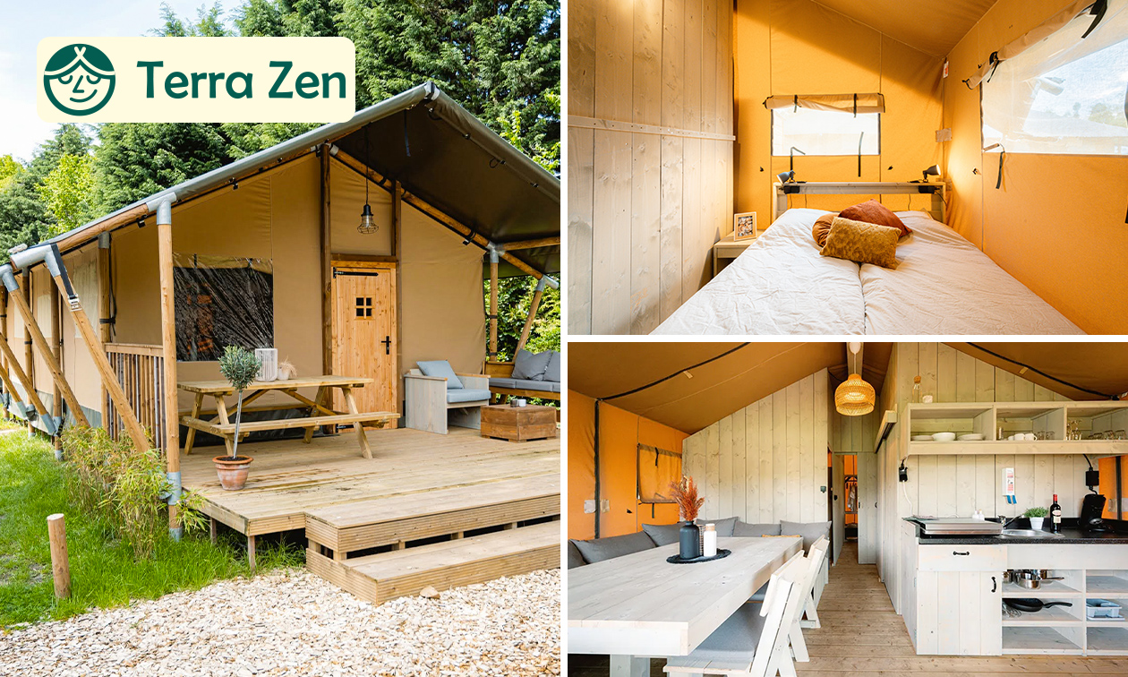 2 ou 3 nuits pour 2 à 6 personnes en Safari Lodge ou Safari Lodge XL à Nieuwe Wetering