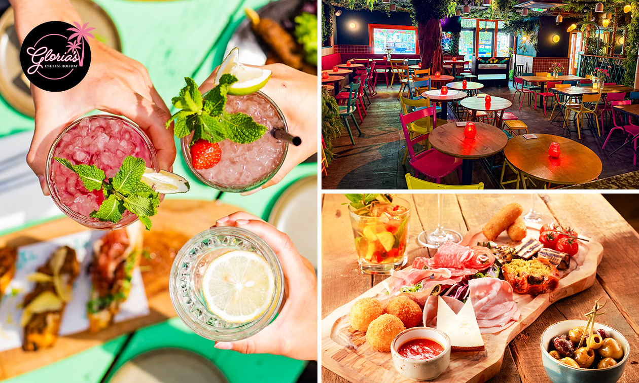 Kleine borrelplank + cocktail in hartje Amsterdam