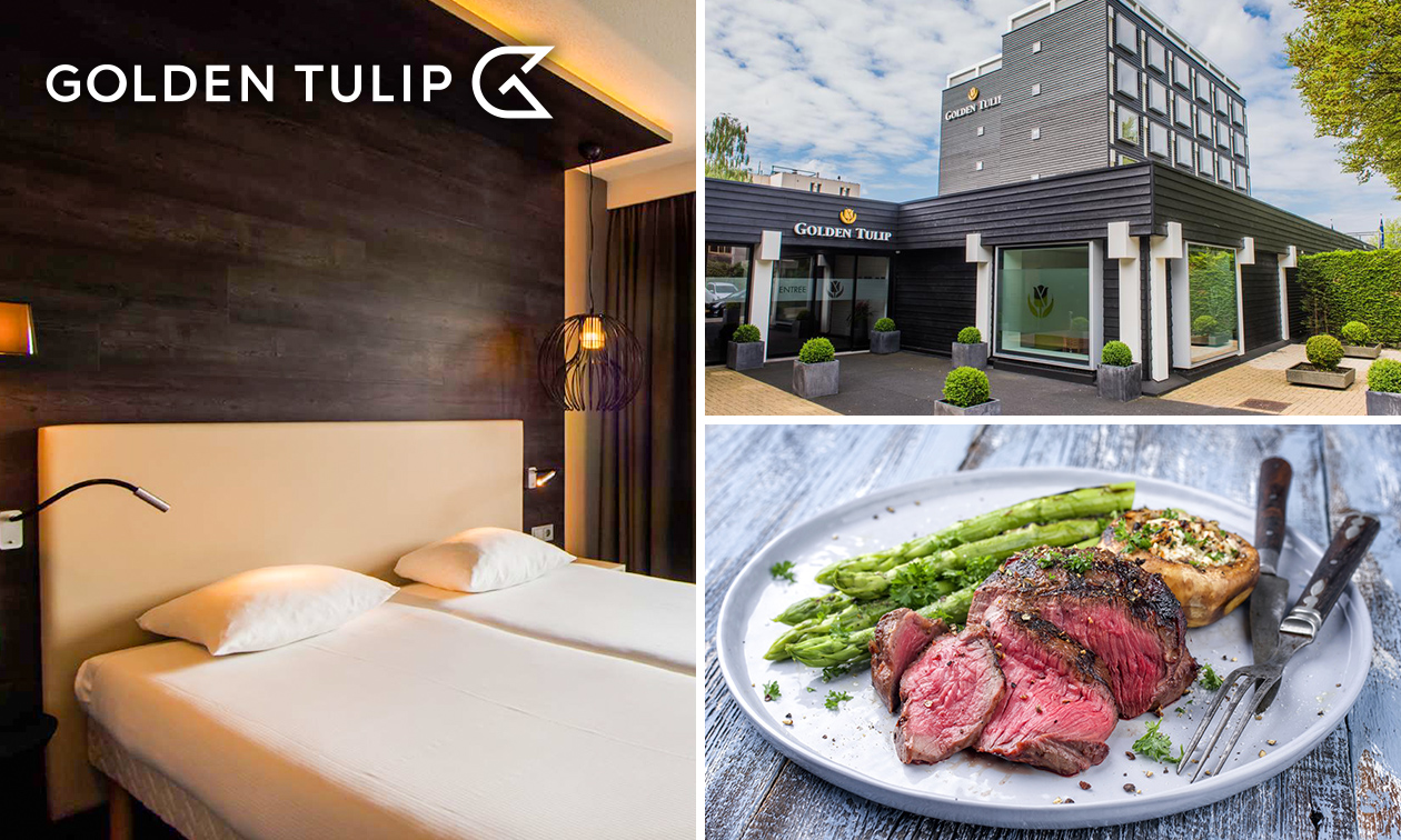 Overnachting voor 2 + ontbijt + 3-gangendiner in Zoetermeer