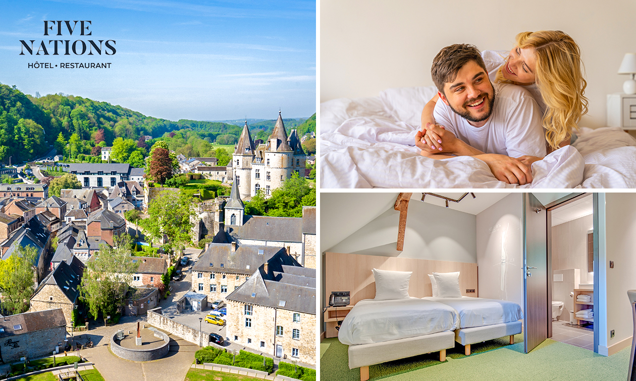 Nuit pour 2  + verre de bienvenue + check-out tardif + évtl. petit-déjeuner dans les Ardennes