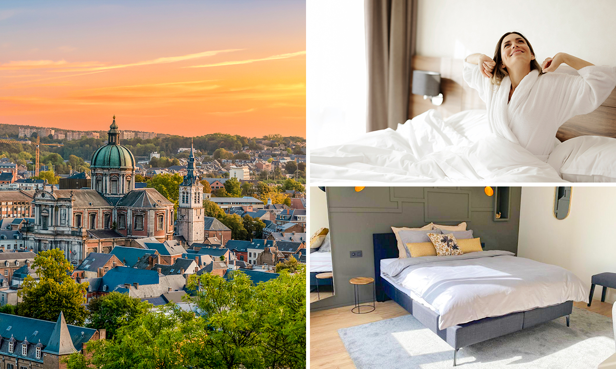 Nuit pour 2 + évtl. petit-déjeuner à Namur