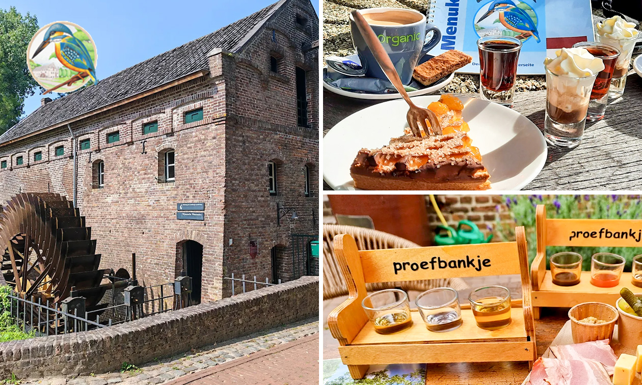 Bezichtiging Graanbranderij + proefbankje (3 likeuren) + warme drank met vlaai + flesje likeur