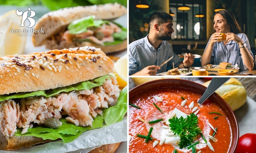 2-gangen keuzelunch bij Grand Café Aan de Beek