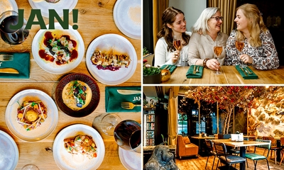 12-uurtje of 4-gangen shared dining-diner van de chef bij Grand Café JAN!