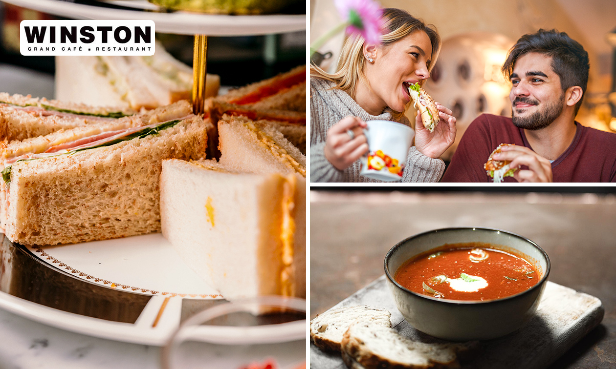 High tea bij Grand Café Winston