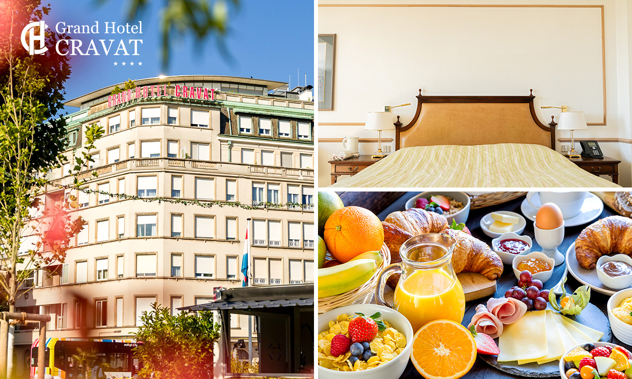 Nuit(s) pour 2 + petit-déjeuner + verre de mousseux au cœur de la ville de Luxembourg