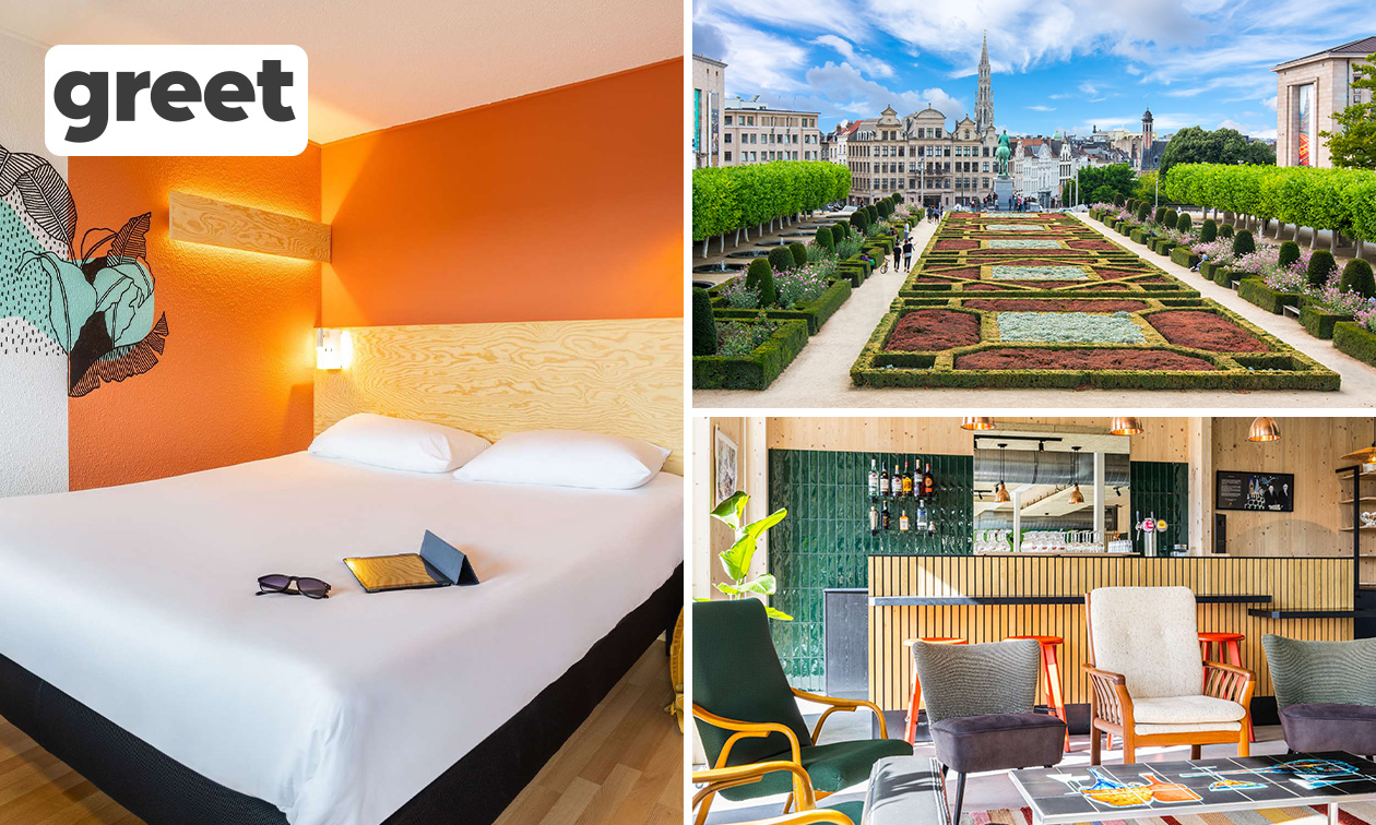 Nuit pour 2 + check-in anticipé + check-out tardif + évtl. petit-déjeuner à Bruxelles