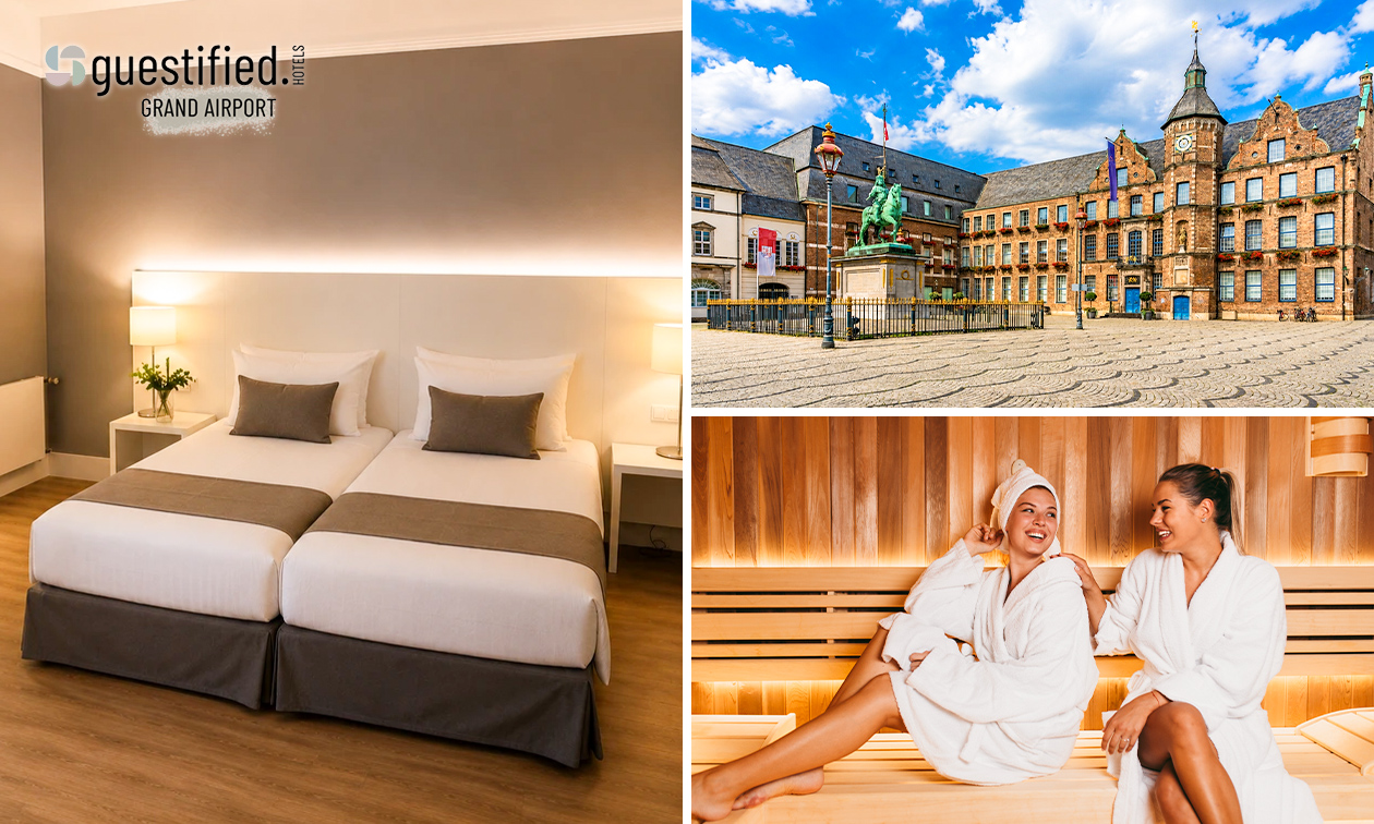 Nuit pour 2 + petit-déjeuner + sauna + fitness + check-out tardif à Düsseldorf