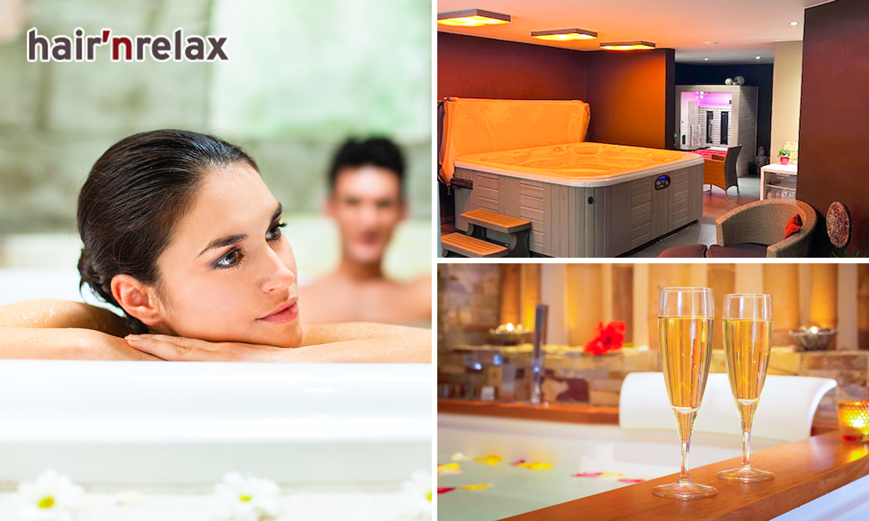 Privésauna voor 2 personen (3 uur) + fles bubbels