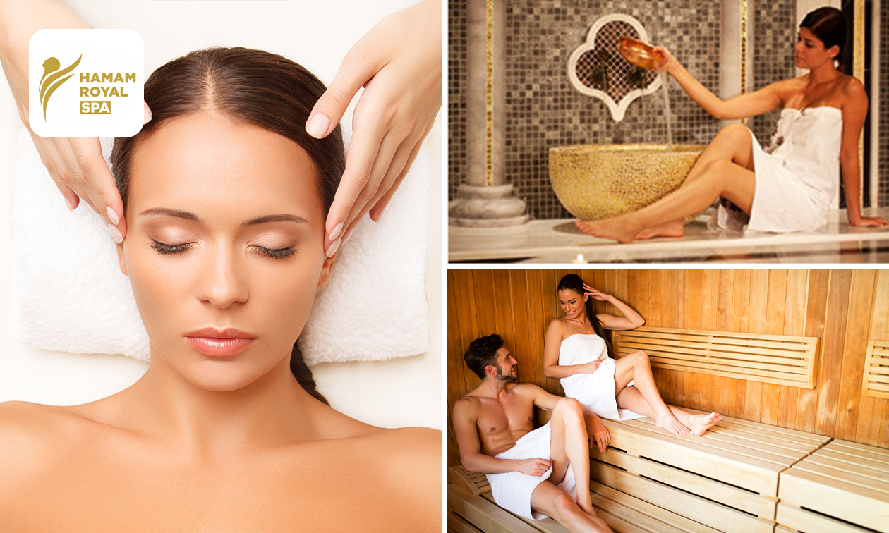 Sauna en hammam inclusief schuimmassage en peeling