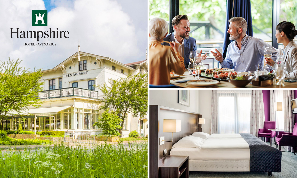 Nuit + petit-déjeuner + dîner en 5 services pour 2 dans la région de l'Achterhoek