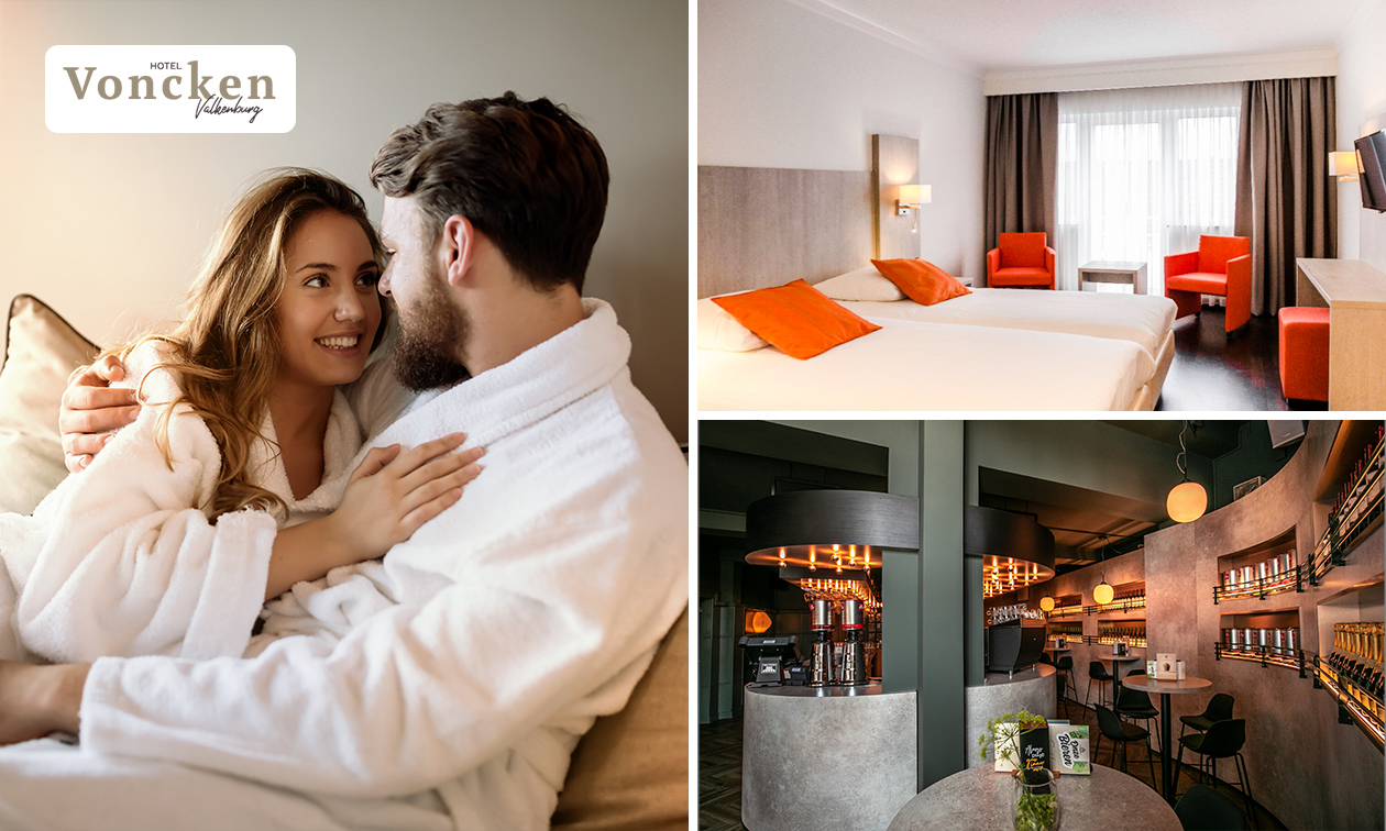 1, 2 ou 3 nuit(s) pour 2 + petit-déjeuner à Valkenburg