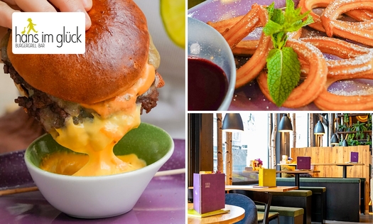 Burger + nagerecht aan het Rembrandtplein