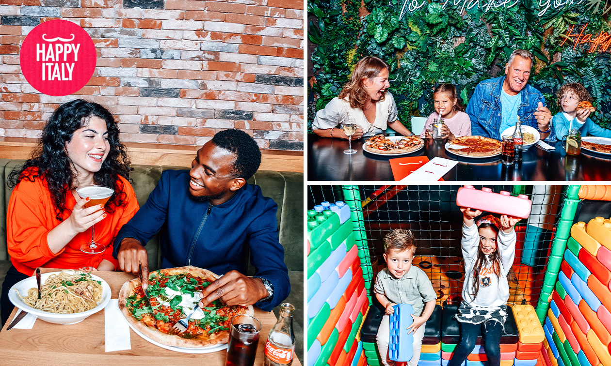 2-gangendiner à la carte bij Happy Italy Breda