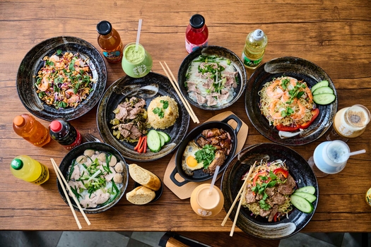 Valgfri vietnamesisk menu
