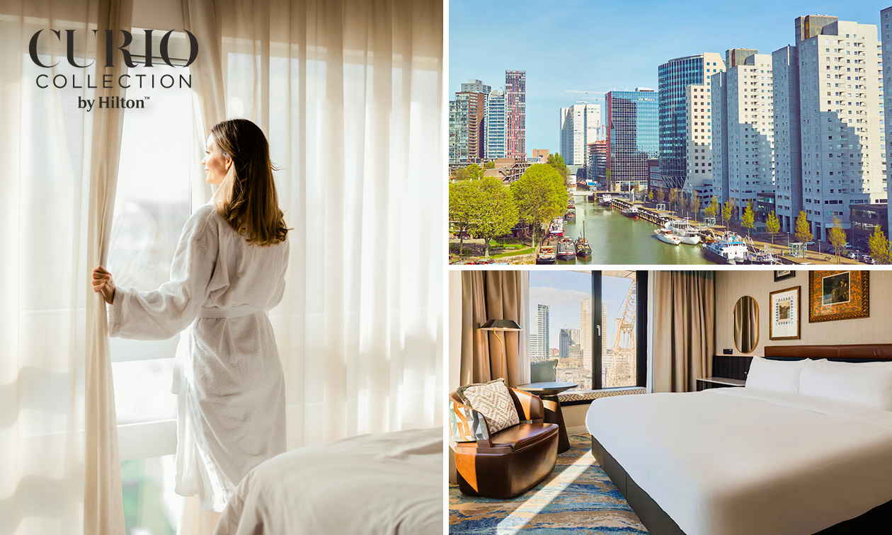 Nuit pour 2 + petit-déjeuner + plus au cœur de Rotterdam