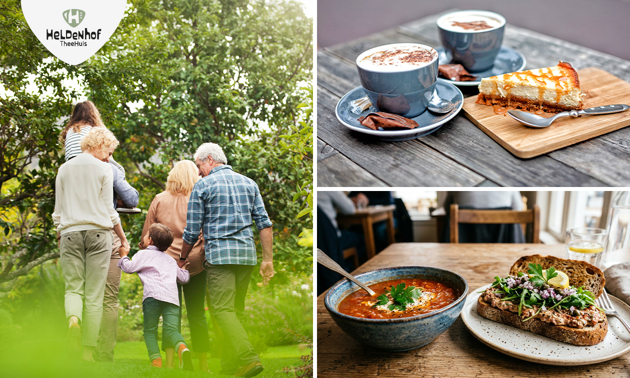 2-gangen keuzelunch of compleet wandelarrangement