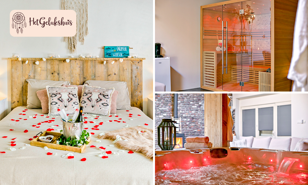 Nuit(s) VIP romantique + bouteille de mousseux + évtl. check-in anticipé pour 2 près de Roermond