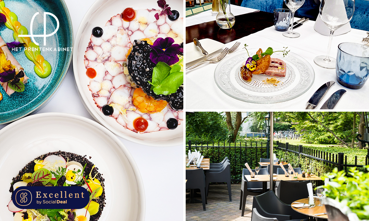 4-gangendiner + amuse bij Het Prentenkabinet