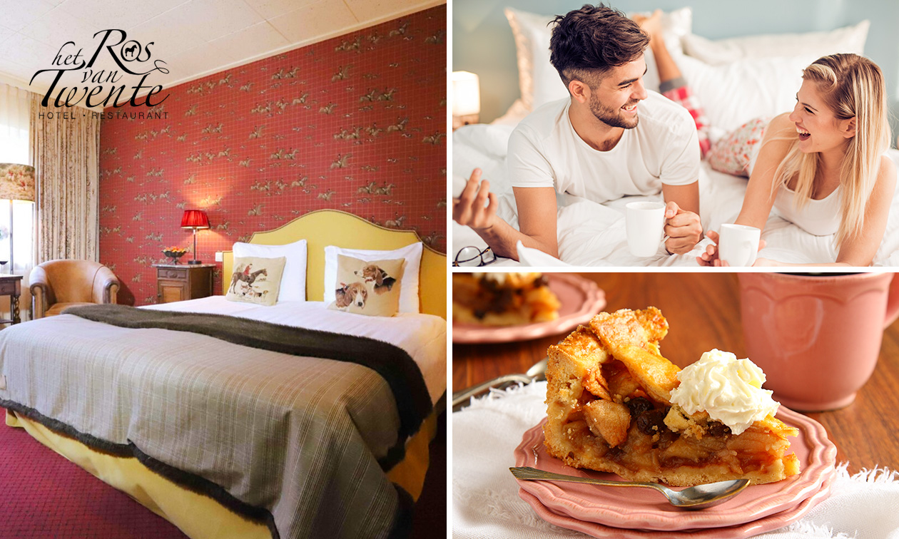 Nuit pour 2 + petit-déjeuner + évtl. boisson chaude et gâteau en Twente