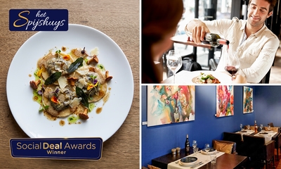 3-gangen seizoenslunch + amuse + koffie/thee bij Het Spijshuys