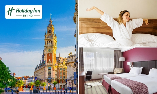 Nuit pour 2 + petit-déjeuner + check-out tardif près de Lille