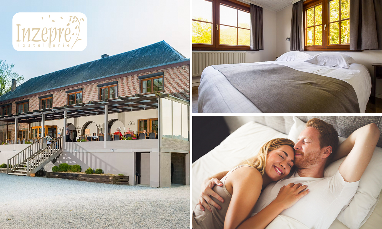 Nuit pour 2 + petit-déjeuner + verre de mousseux en plein coeur des Ardennes