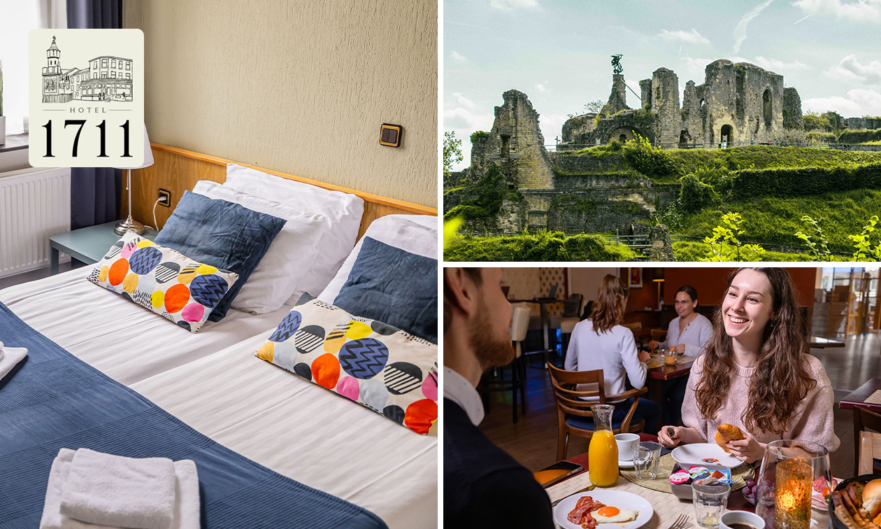 Nuit pour 2 + petit-déjeuner + check-out tardif à Valkenburg
