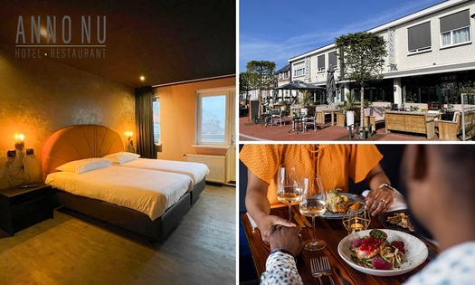 Nuits pour 2 + petit-déjeuner + boisson chaude + pâtisserie + dîner en 3 services à Oostkapelle