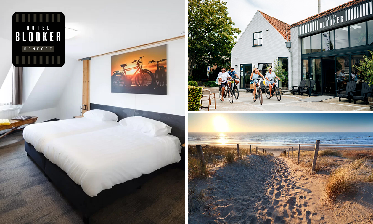 Nuit pour 2 + petit-déjeuner + verre de bienvenue à Renesse