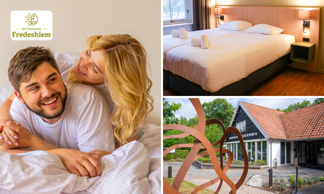 Nuit(s) pour 1 ou 2 + petit-déjeuner + évtl. dîner en 3 services et bitterballen