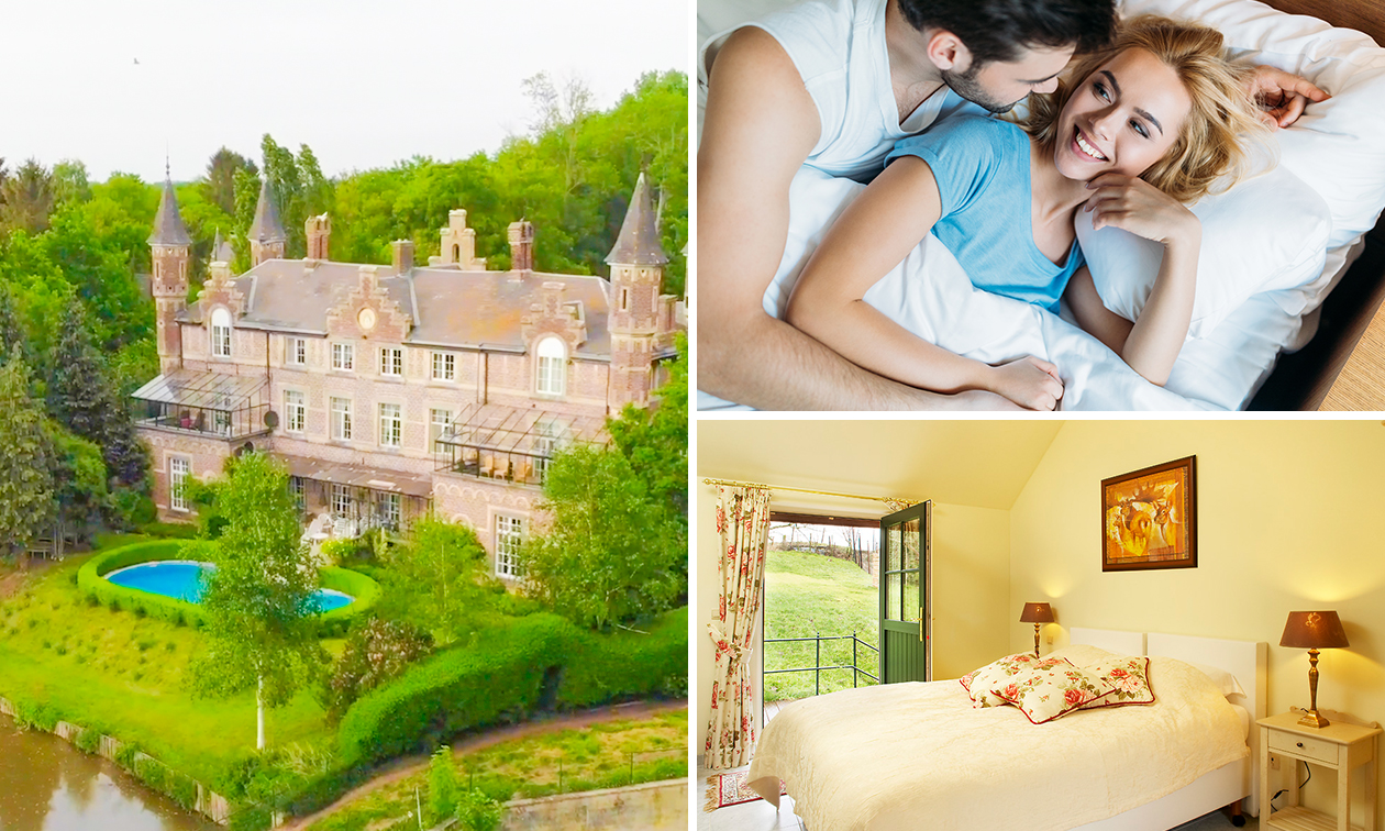 Nuit pour 2 ou 4 + petit-déjeuner + cava dans l'Hesbaye