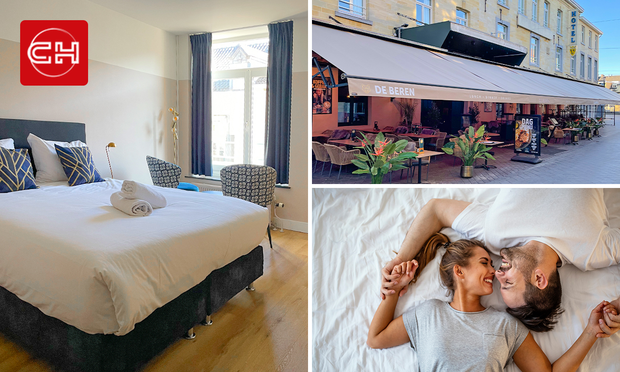 Nuit pour 2 + petit-déjeuner + check-out tardif au cœur de Valkenburg