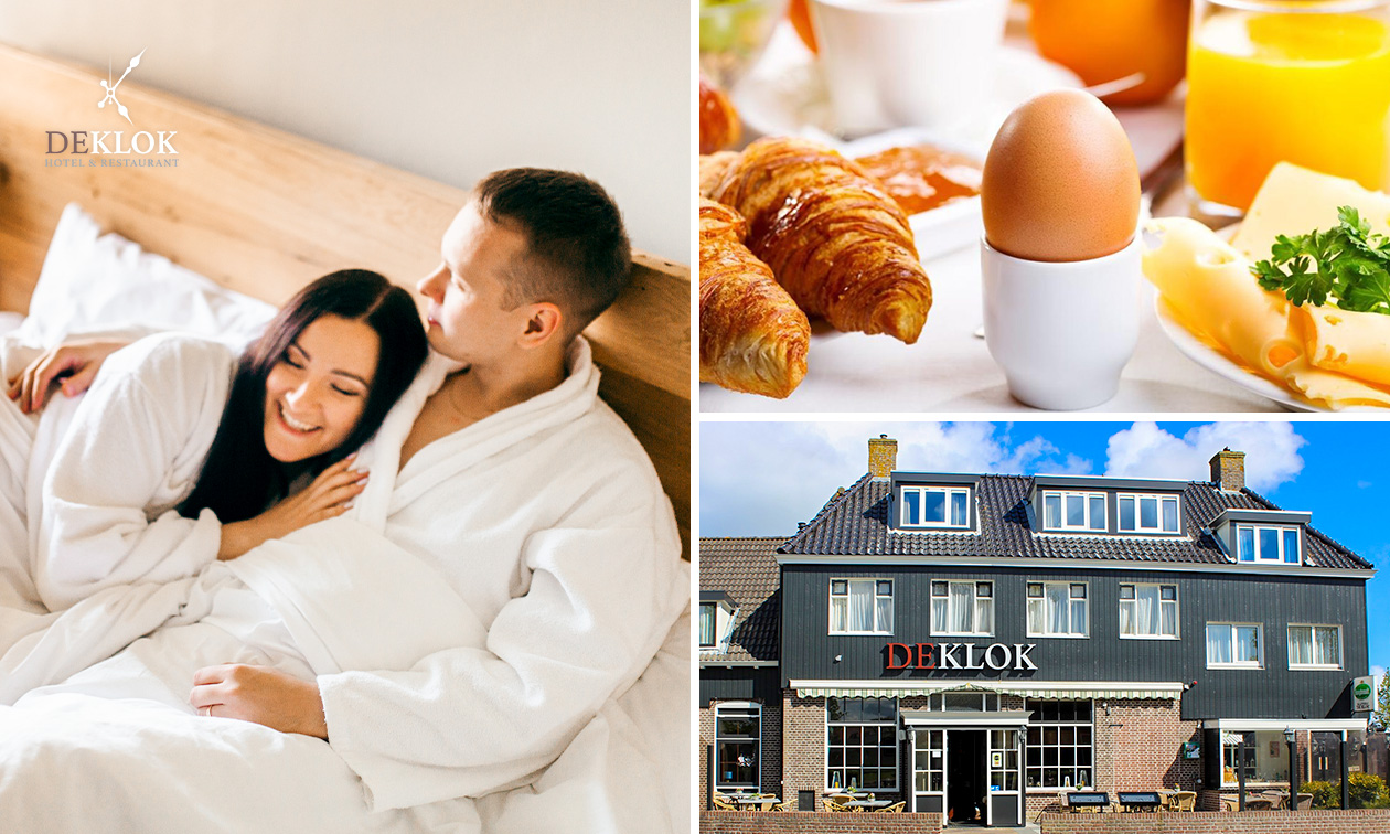 Nuit(s) pour 2 personnes + petit-déjeuner + check-out tardif au bord de la mer