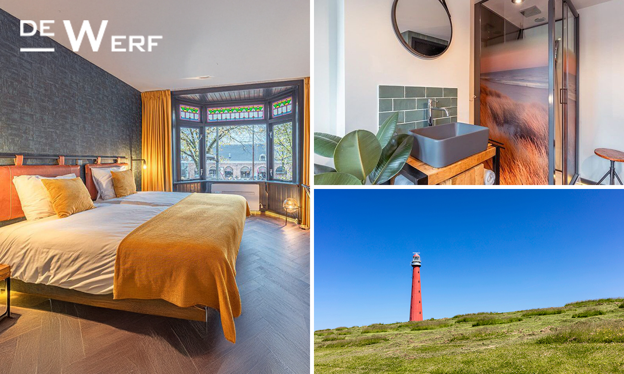 Nuit(s) pour 2 + petit-déjeuner + check-out tardif + évtl. bouteille de mousseux à Den Helder
