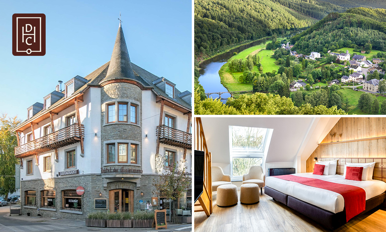 Nuit pour 2 + petit-déjeuner + check-out tardif + verre de cava dans les Ardennes