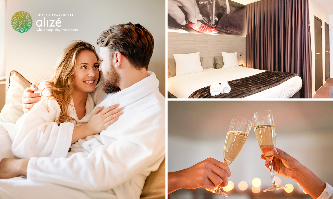 Nuit pour 2 + petit-déjeuner + verre de bienvenue et plus à Mouscron