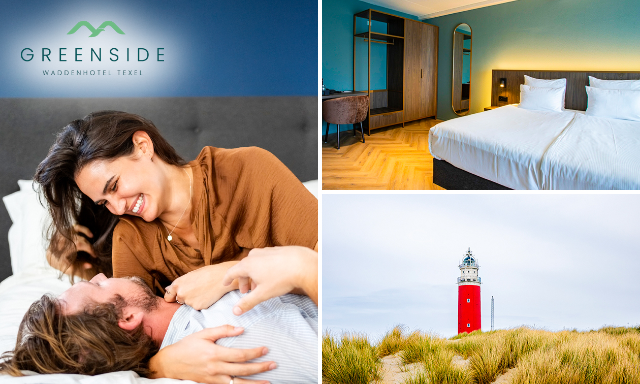Nuit(s) pour 2-3 + petit-déjeuner + bouteille de cava + wellness + check-out tardif + plus à Texel