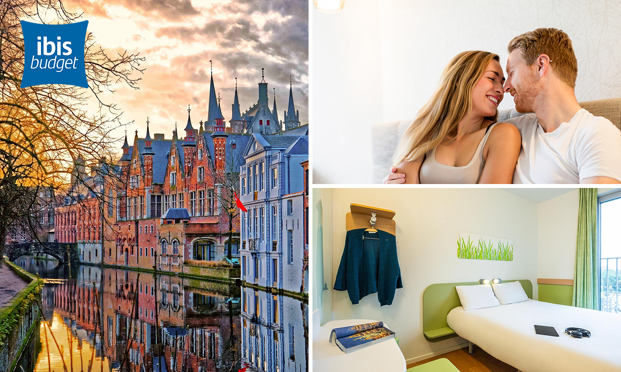 Nuit pour 2 + petit-déjeuner à Bruges