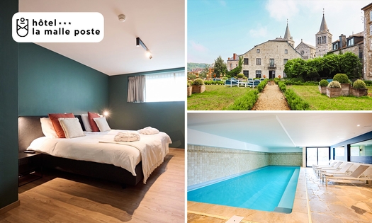 Nuit pour 2 + petit-déjeuner + verre de bienvenue + accès wellness à Rochefort