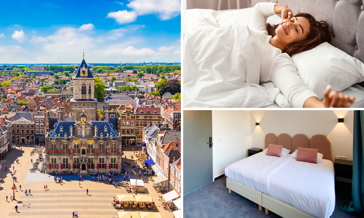 Nuit pour 2 au cœur de Delft + petit-déjeuner