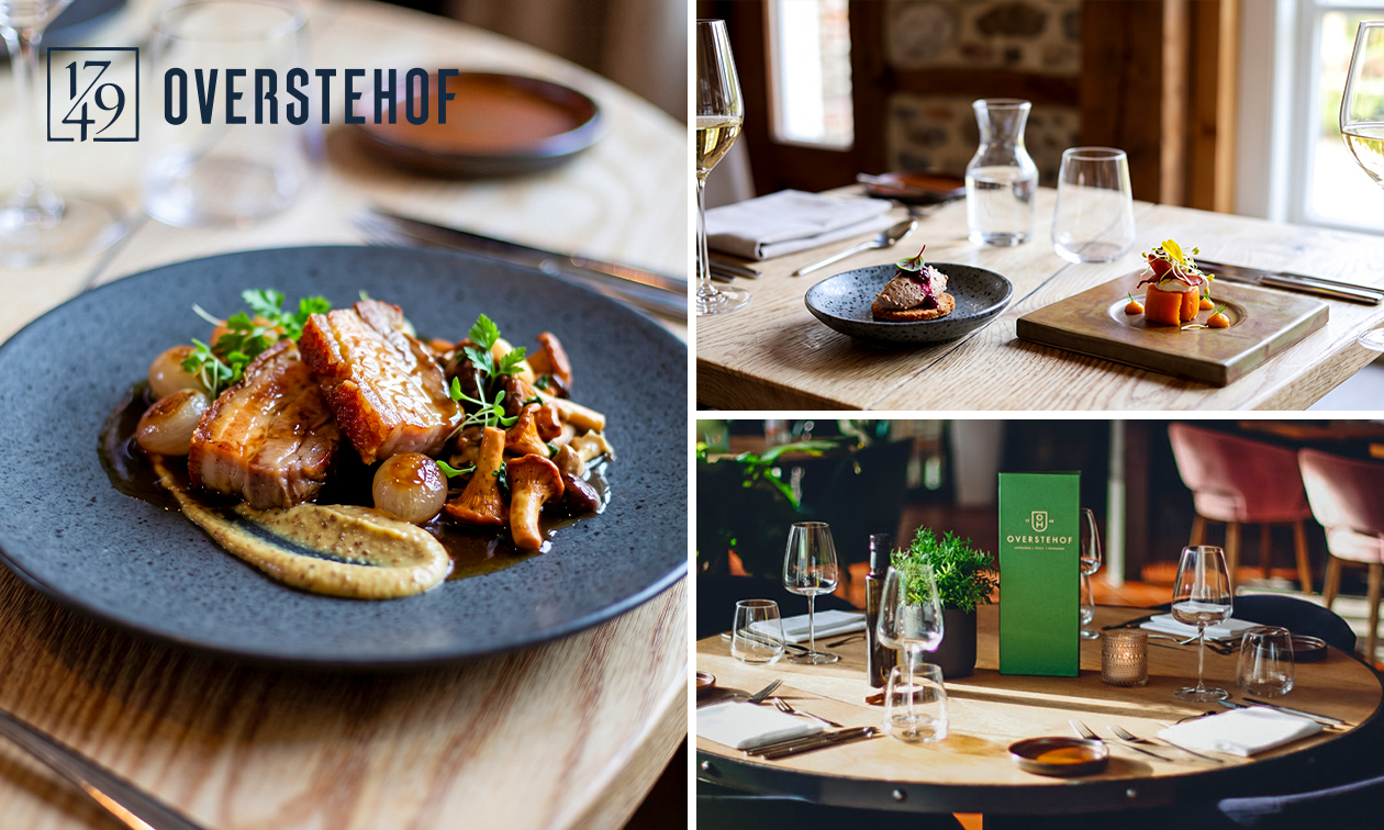 4-gangen herfstdiner + 2 amuses van de chef bij Landsgoed Overste Hof