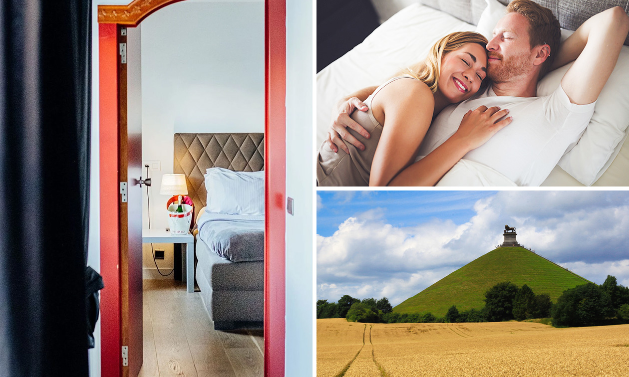 Nuit(s) pour 2 + petit-déjeuner + check-out tardif + évtl. dîner en 3 services à Waterloo