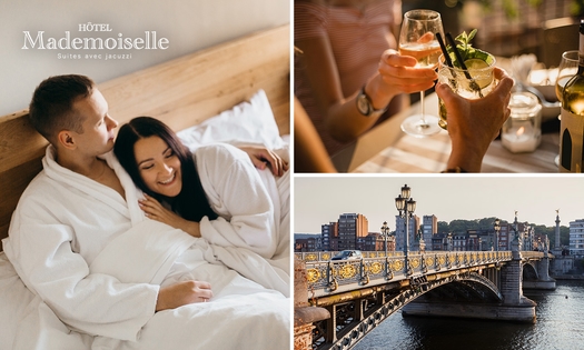 Nuit pour 2 + champagne + petit-déjeuner et plus à Liège
