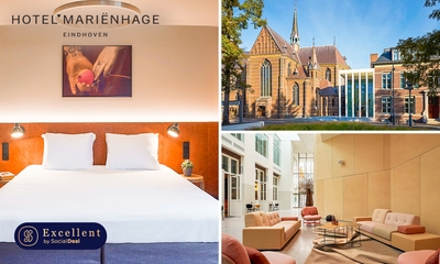 Nuit de luxe pour 2 personnes + évtl. petit-déjeuner au cœur d'Eindhoven