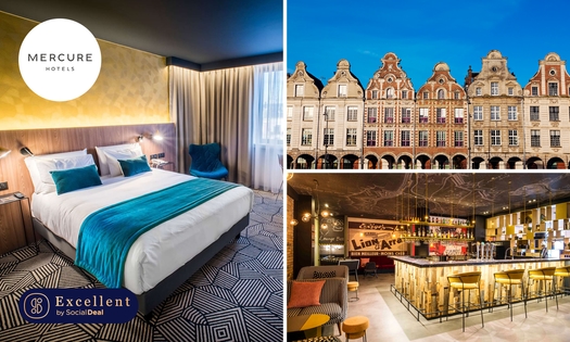 Nuit pour 2 + petit-déjeuner + check-out tardif à Arras
